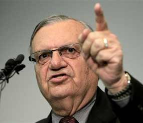 AP Photo/Ross D. FranklinA defiant Maricopa County Sheriff Joe Arpaio speaks to the media in December, 2011.