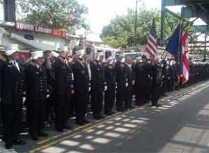 Photo FDNYFire Commissioner Salvatore Cassano and Chief of Department Kilduff joined firefighters from across the city for the memorial mass.