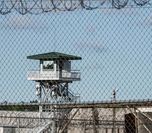 This shows the Lee Correctional Institution on Monday, April 16, 2018, in Bishopville, S.C. Multiple inmates were killed and others seriously injured amid fighting between prisoners inside the maximum security prison in South Carolina.