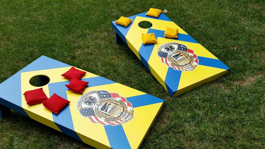 Wake County EMS Cornhole