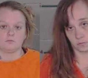 Shelena Doss and Savannah Coleman's breakout mark the second inmate escape in the last month from Gallia County Jail. (Photo/GCJ)