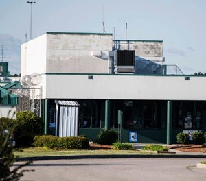 This shows the Lee Correctional Institution on Monday, April 16, 2018, in Bishopville, S.C. Multiple inmates were killed and others seriously injured amid fighting between prisoners inside the maximum security prison in South Carolina.