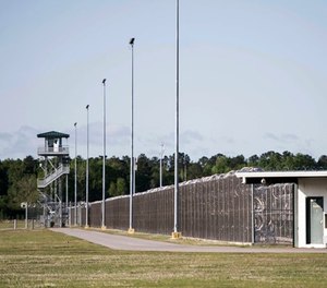 This April 16, 2018 file photo shows the Lee Correctional Institution in Bishopville, S.C. Multiple inmates were killed and others seriously injured amid fighting between prisoners inside the maximum security prison in South Carolina.