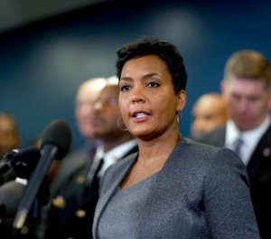 Mayor Keisha Lance Bottoms of Atlanta signed an executive order calling for all remaining ICE detainees to be transferred out of the city jail. (AP Photo/David Goldman, File)