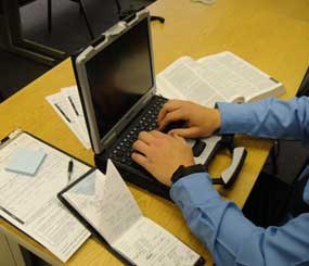 What do police report writing and fudge have in common?