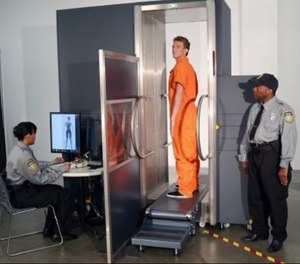 Body scanners can detect foreign objects and contraband, including weapons and drugs. (Photo/Smiths Detection)