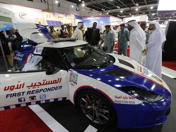 The Lotus Evora ambulance is capable of speeds up to 185 mph.