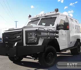 A Ballistic Armored Tactical Transport vehicle will be funded through a Homeland Security grant.