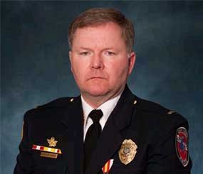 This undated picture provided by the Oak Creek Police Department shows Lt. Brian Murphy. Murphy, 51, is a 21-year veteran with the Oak Creek Police Department. Police Chief John Edwards said the gunman in the Sikh temple shooting 