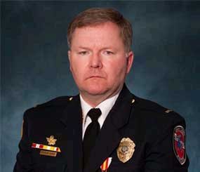 This undated picture provided by the Oak Creek Police Department shows Lt. Brian Murphy. Murphy, 51, is a 21-year veteran with the Oak Creek Police Department.