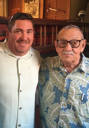 Billy Hayes and Chief Brunacini