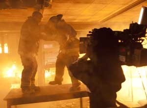 Photos NBC/Matt Dinerstein
Technical advisor, Steve Chikerotis, said there will be things seen on Chicago Fire that have never been done before in a firefighter drama.