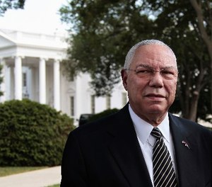 General Colin Powell, seen in a 2011 photo outside the White House, once famously said, “Leadership is solving problems. The day soldiers stop bringing you their problems is the day you have stopped leading them. They have either lost confidence that you can help or concluded you do not care. Either case is a failure of leadership.”