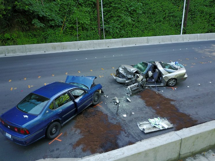 Traffic accident scenes can be mapped in record time allowing for reopening of roadways to improve both police officer and civilian driver safety.