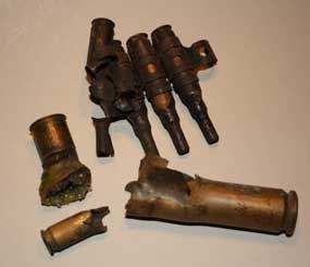 Ammunition will, indeed, “cook off” when exposed to sufficient heat. The primer that is shock sensitive to the impact of your weapon’s firing pin is also sensitive to heat. Hearing rounds cooking off in a fire is fairly exciting — especially when they are very close you. (PoliceOne Image)