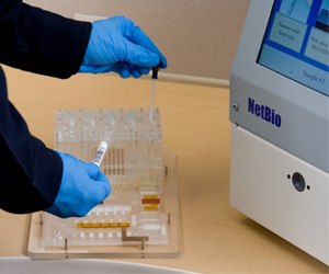 The DNAscan Rapid DNA Analysis System is built for ease of use and ruggedized for the booking station (Photo courtesy GE Healthcare Life Sciences)