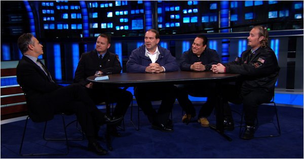 Daily Show 1st Responder Panel December 2010