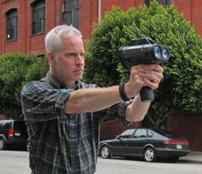Using the Laser Ally LIDAR I was able to confirm my longstanding (albeit unscientific) belief that, of traffic on the street beside the PoliceOne office, the environmentally-friendly Prius drivers and overly-aggressive taxi cab drivers are the only people busting the speed limit.