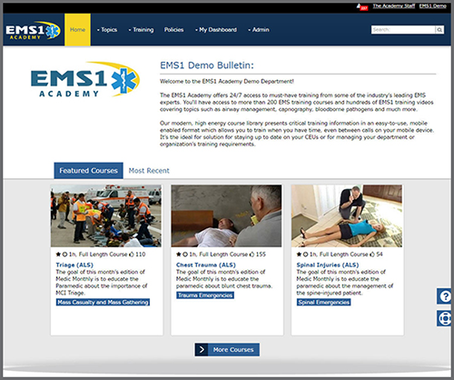 EMS1 Academy LMS