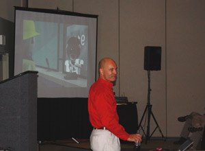 Photo Jamie ThompsonWirth talks to an audience at EMS Today.