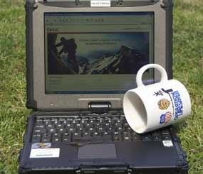 The V-100 differed from several other rugged laptops I have tested. When I shock tested this screen, the screen never flickered, dimmed, or even noticed my attempt to disrupt its operation. Generally, these devices at least let me know I am testing it. The V-100 didn’t.