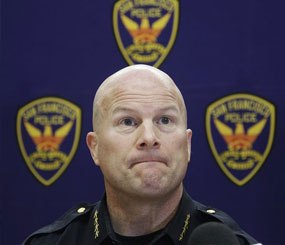 San Francisco Police Chief Greg Suhr is pictured.