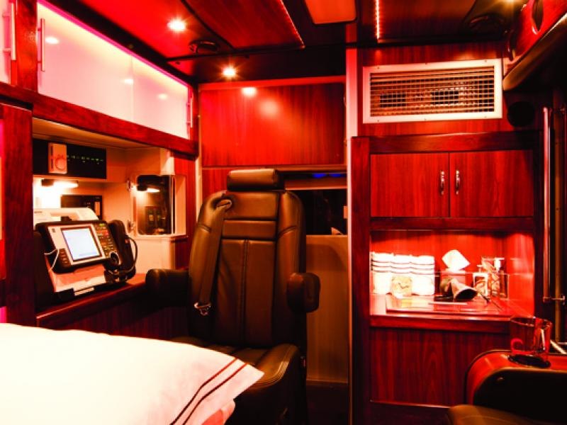 Citywide Mobile Response Corp. ambulances are designed for families transporting ailing loved ones.