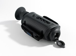 Photo courtesy FLIR SystemsThe eyepiece on FLIR System's H-Series of thermal imagers is fully shuttered and there is no light reflecting back to the user from the camera.