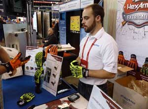 Photo Rick MarkleyHexArmor's new rescue gloves sell