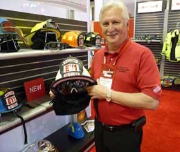 Photo Rick MarkleyThomas Stachler, Honeywell's product manager for helmets and gloves, said that some hardness was sacrificed make the helmets lighter.