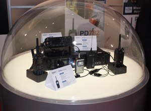 Photo Scott BrunerHytera rolled out three new digital radios to add their already impressive lineup at IWCE.