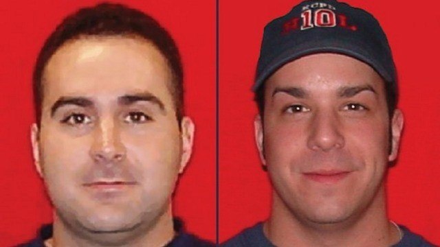 Firefighters Larry Leggio and John Mesh were killed after Thu Hong Nguyen set a fire in her nail salon. (Photo/KCFD)