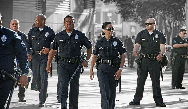 LAPD Staples Center Officers 