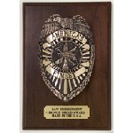 Law Enforcement Shield Plaque