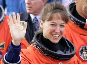 AP Photo/Terry RennaLisa Nowak pictured at the Kennedy Space Center, Fla., in 2005.