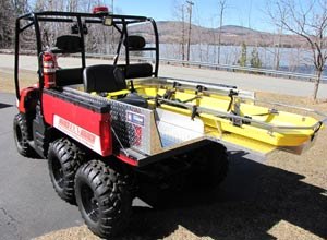 Photo Courtesy Kimtek CorporationThe Kimtek Medlite Transport Basic (MTB-10) was specifically created to make medical care, in rugged, off-road conditions, during transport possible and accessible.