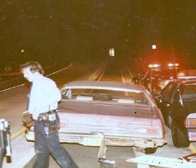 Pictured above is Lt. Dan Marcou, arresting a suspect who hit him twice. (PoliceOne Image)