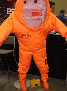 Photo Scott BrunerOne of the most significant features of the OneSuit Pro is that not only does the suit meet NFPA 1991 standards, it is also flame resistant.