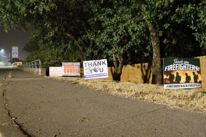The firefighters we spoke with noted how much the community support means. (Photo/Courtesy of Mike Daly)