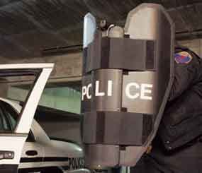Baker Ballistics has experienced a dramatic increase in orders, mostly for their PatrolBat, one of the most cost-effective portable ballistic shields available. 