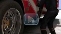 Diesel exhaust extraction system in a fire station with Magnetic Grabber®