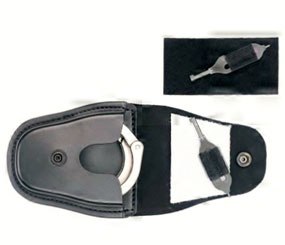 Velcro material on cuff case is shown in white for photo purposes.