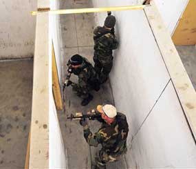 U.S. Navy SEALS train relentlessly in places like Moyock, in North Carolina.