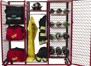 The SOS Rack is constructed from heavy duty steel tubing with strength wire and its four casters can handle up to 1,050 pounds.