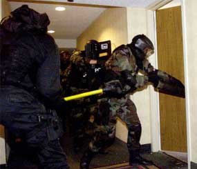 SWAT teams from Southern New Jersey police departments are undergoing special training at Trump World's Fair Casino in Atlantic City, N.J.