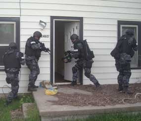 swat breaching door