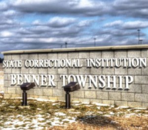 The officer was evaluated by the prison’s medical department before being sent to a local hospital.
