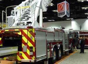 Photo Rick MarkleySmeal's latest rig is designed to carry a 10-foot folding attic ladder, a 14-foot Fresno ladder, two 16-foot roof ladders, a 24-foot, two-section ladder and a 35-foot, three-section ladder.