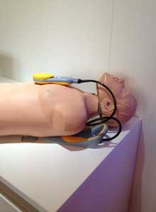 Photo Mike McEvoy
Physio-Control will likely roll out their TrueCPR feedback device during early 2013.