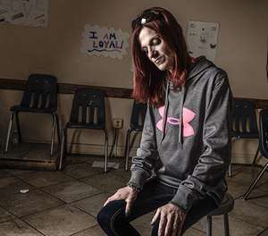 Stacey McHoul said she ran out of psychiatric medicine a few days after leaving jail last year and soon relapsed in a heroin habit. (TNS Image)
